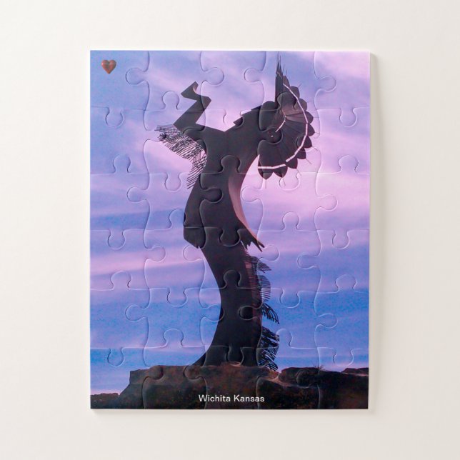 Wichita Kansas Puzzle (Vertikal)