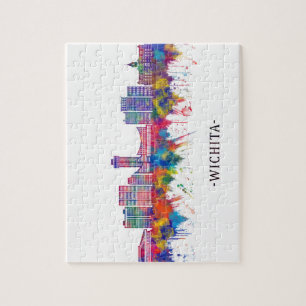 Wichita Kansas Skyline Puzzle