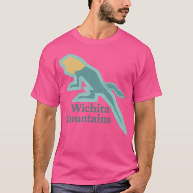 Wichita Mountains Baseball Sleeve T-Shirt (Vorderseite)