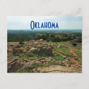 Wichita Mountains, Oklahoma Postkarte