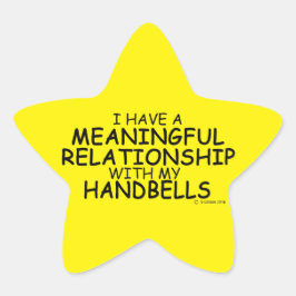 Wichtige Beziehungen Handbells Star Sticker