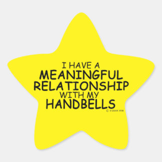 Wichtige Beziehungen Handbells Star Sticker