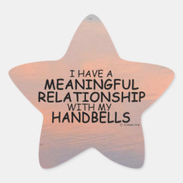 Wichtige Beziehungen Handbells Star Sticker