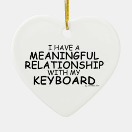 Wichtige Beziehungskartine Keramik Ornament