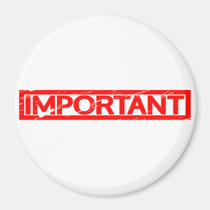 Wichtige Briefmarke Magnet