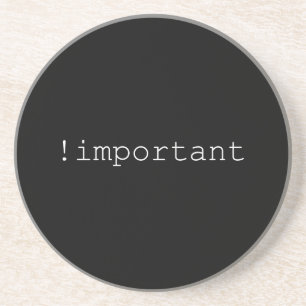 ! Wichtige CSS-Deklaration Sandstein Untersetzer