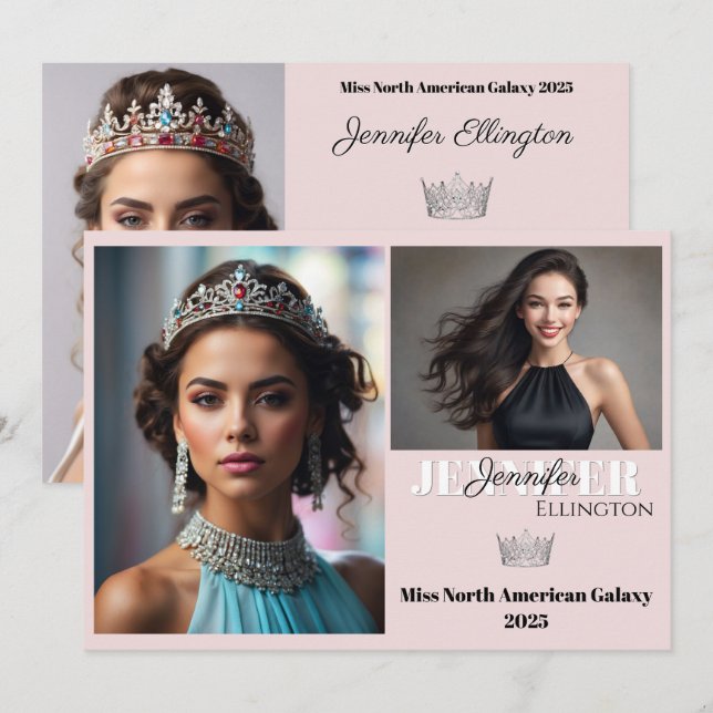 Wichtige Details Autograph Comp Card Einladung (Vorne/Hinten)