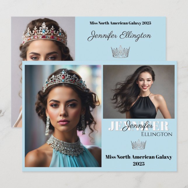 Wichtige Details Autograph Comp Card Einladung (Vorne/Hinten)