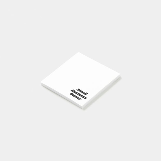 Wichtige Hinweise für kleine Unternehmen Post-it Klebezettel (angewinkelt)