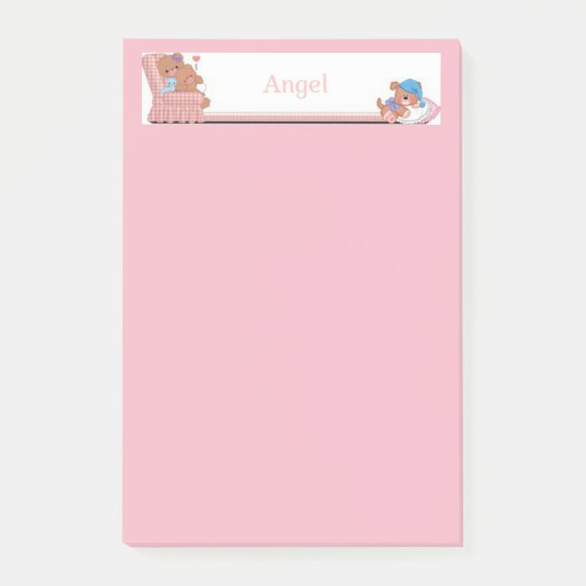 Wichtige Hinweise Post-it Klebezettel (Vorderseite)
