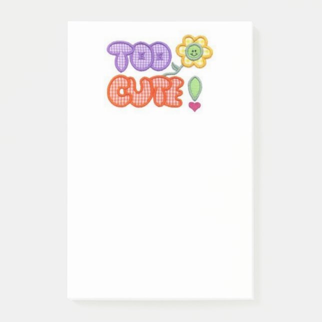 Wichtige Hinweise Post-it Klebezettel (Vorderseite)