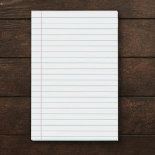 Wichtige Notizen zum Notebook mit breiter Regie