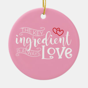 Wichtiger Bestandteil ist die Liebe Valentine   Or Keramik Ornament