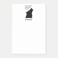 Wichtiger Call Funny Wolf Customer Service Cartoon