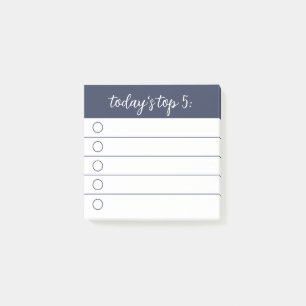 Wichtiger Hinweis für die fünf wichtigsten Priorit Post-it Klebezettel