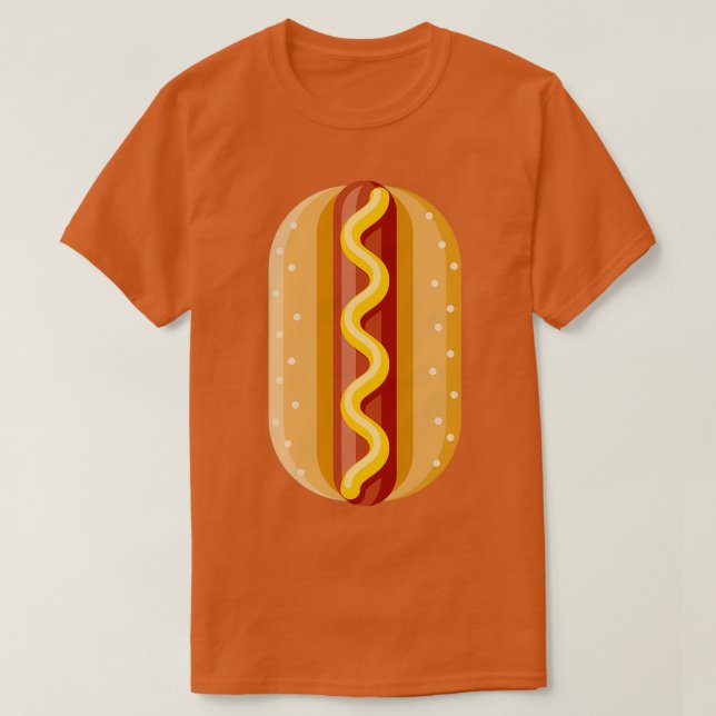 Wichtiger Hot Dog  T-Shirt (Design vorne)