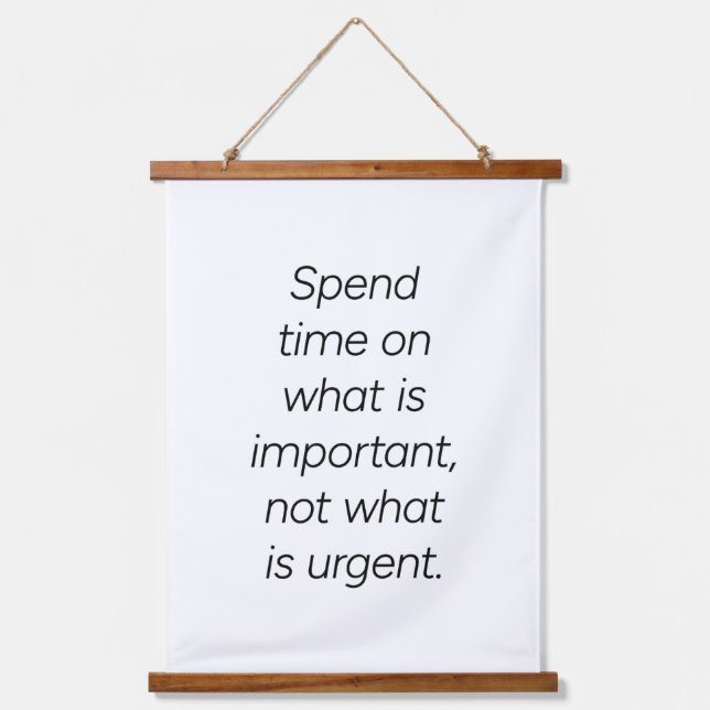 Wichtiges Holzklappenband Wandteppich Mit Holzrahmen (Vorderseite)