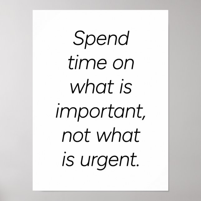 Wichtiges Poster (Vorne)