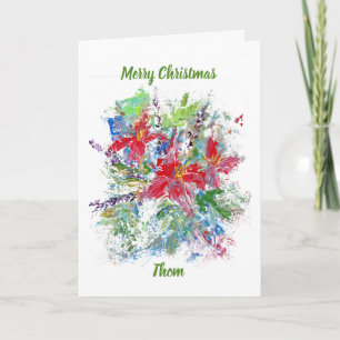 Wichtigkeit der Familie, personalisierter Verlust Karte