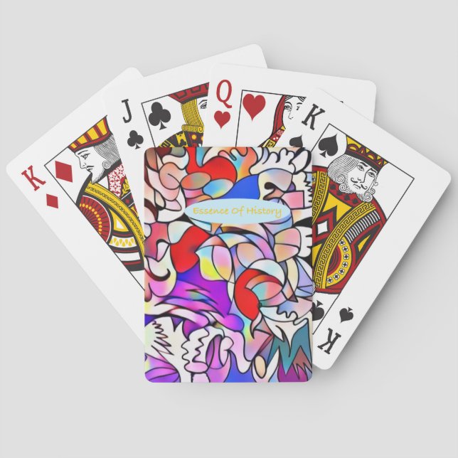 Wichtigkeit des Geschichtsspiels Spielkarten (Rückseite)