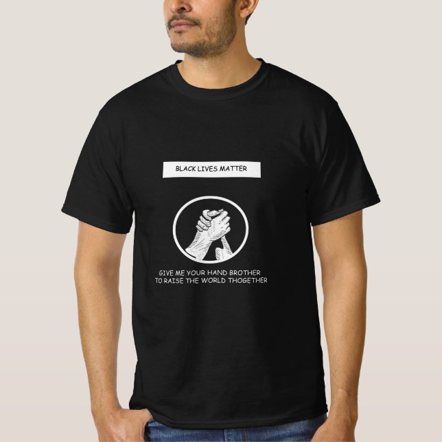 Wichtigkeit des schwarzen Lebens T-Shirt (Vorderseite)