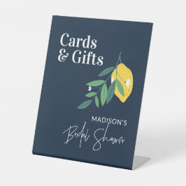 Wichtigste Karten und Geschenke Tabletop Unterschr Sockelschild