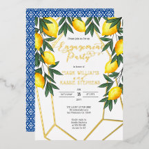 Wichtigste Squeeeeze Lemons Italienische Engagemen