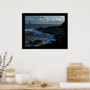 Wick Bay Wikinger-Langschiff Poster