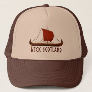 Wick Scotland Wikingerschiff Truckerkappe
