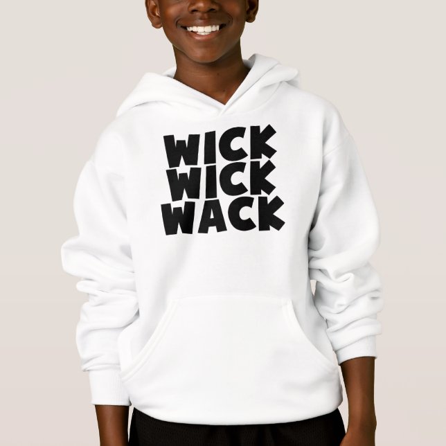 Wick Wack Hoodie (Vorderseite)
