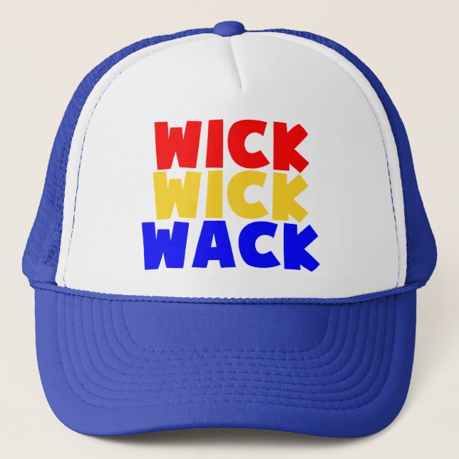 Wick Wack Truckerkappe (Vorderseite)