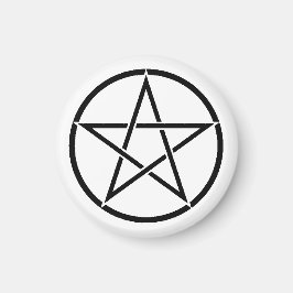 Wickanisches Pentagramm (Pentagram) Magnet