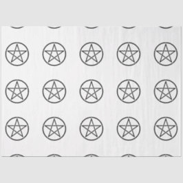 Wickanisches Pentagramm (Pentagram) Seidenpapier
