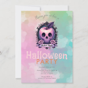 Wicked Apple Giison Creepy Halloween-Party Einladung