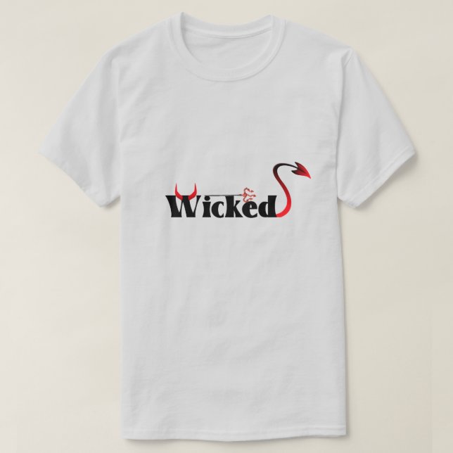 Wicked Basic-T - Shirt (Design vorne)