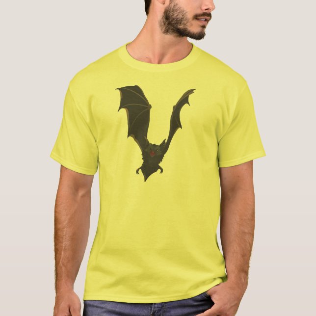 Wicked Bat Halloween-Shirt T-Shirt (Vorderseite)