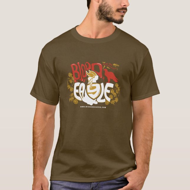Wicked Beaver Brewing Co. Viking Ale T - Shirt (Vorderseite)