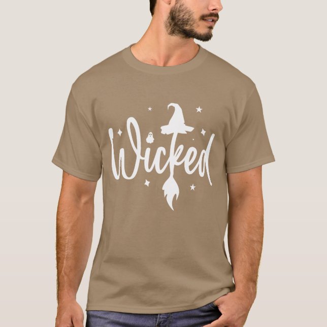 Wicked Best Design Retro T-Shirt (Vorderseite)
