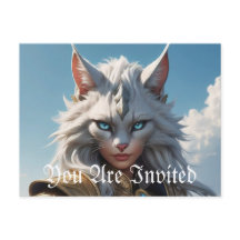 Wicked Blue Mit Augen Cat