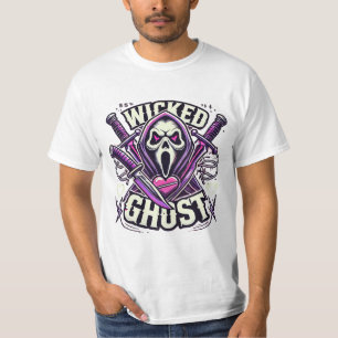 Wicked Ghost: Neon Sensenmann T-Shirt