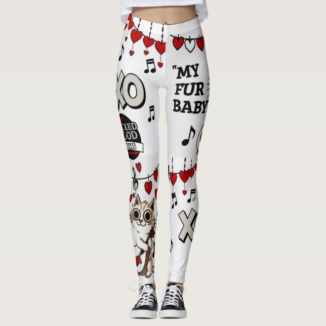 Wicked Good Fur Baby Leggings (Vorderseite)