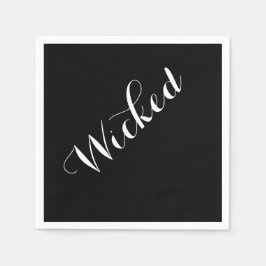 Wicked Halloween Napkin Serviette