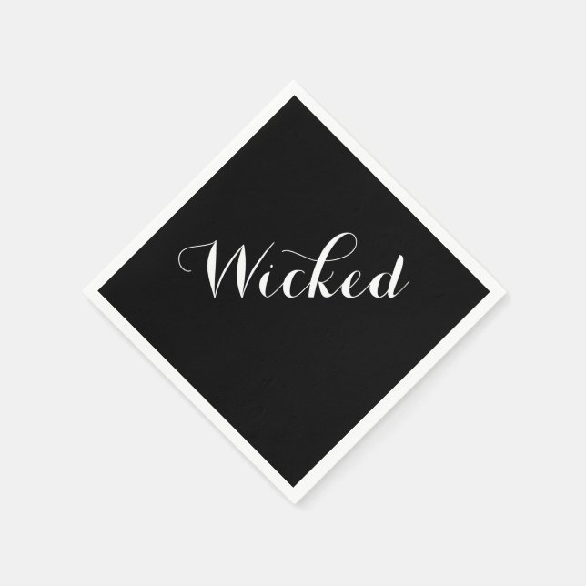 Wicked Halloween Napkin Serviette (Ecke)