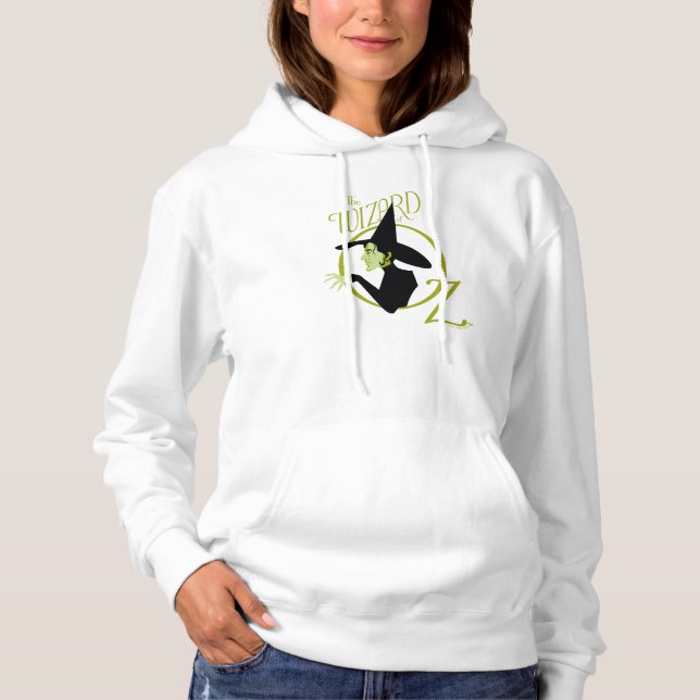 Wicked Hexe™ Der Assistent für OZ™-Logo Hoodie (Vorderseite)