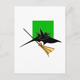 Wicked Hexe Melted Postkarte
