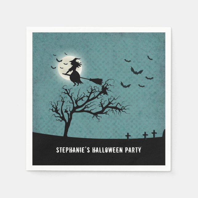 Wicked Hexe Serviette (Vorderseite)