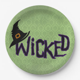 'Wicked' Paper Plates Pappteller