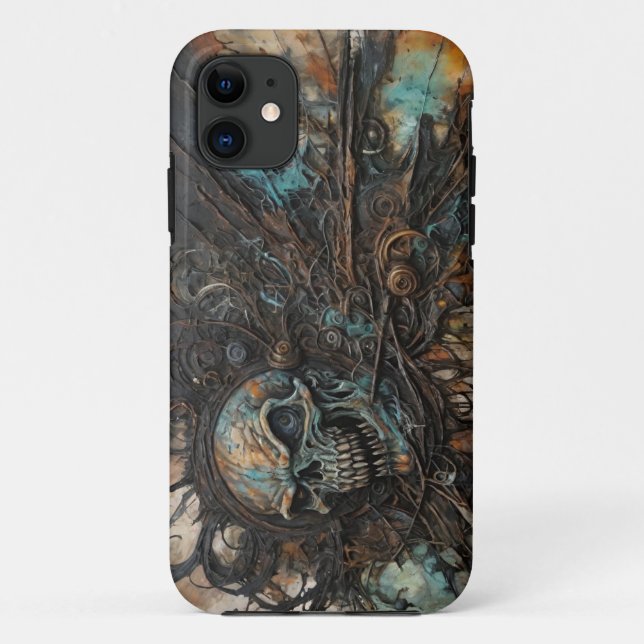 Wicked Skull IPhone Case (Rückseite)