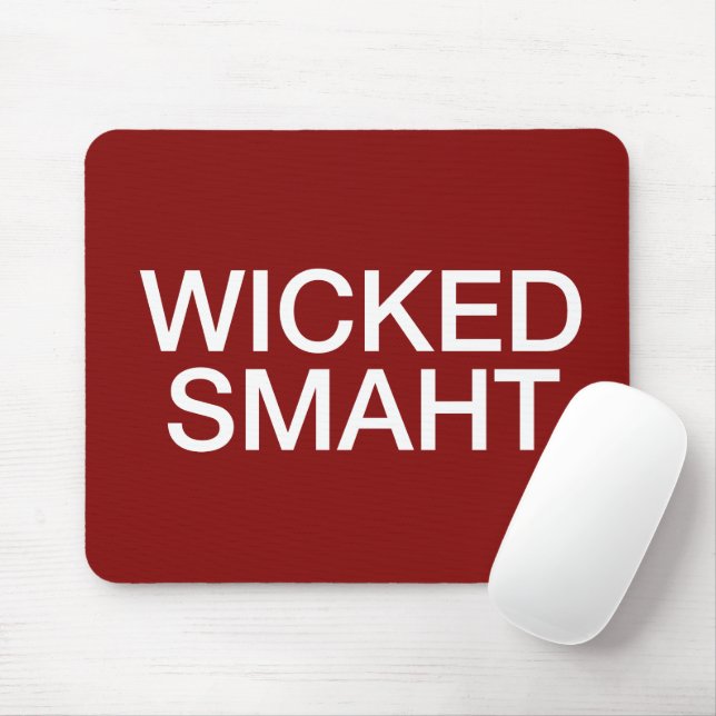 Wicked Smaht Mousepad (Mit Mouse)