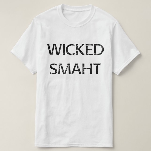 Wicked Smaht T-Shirt (Design vorne)
